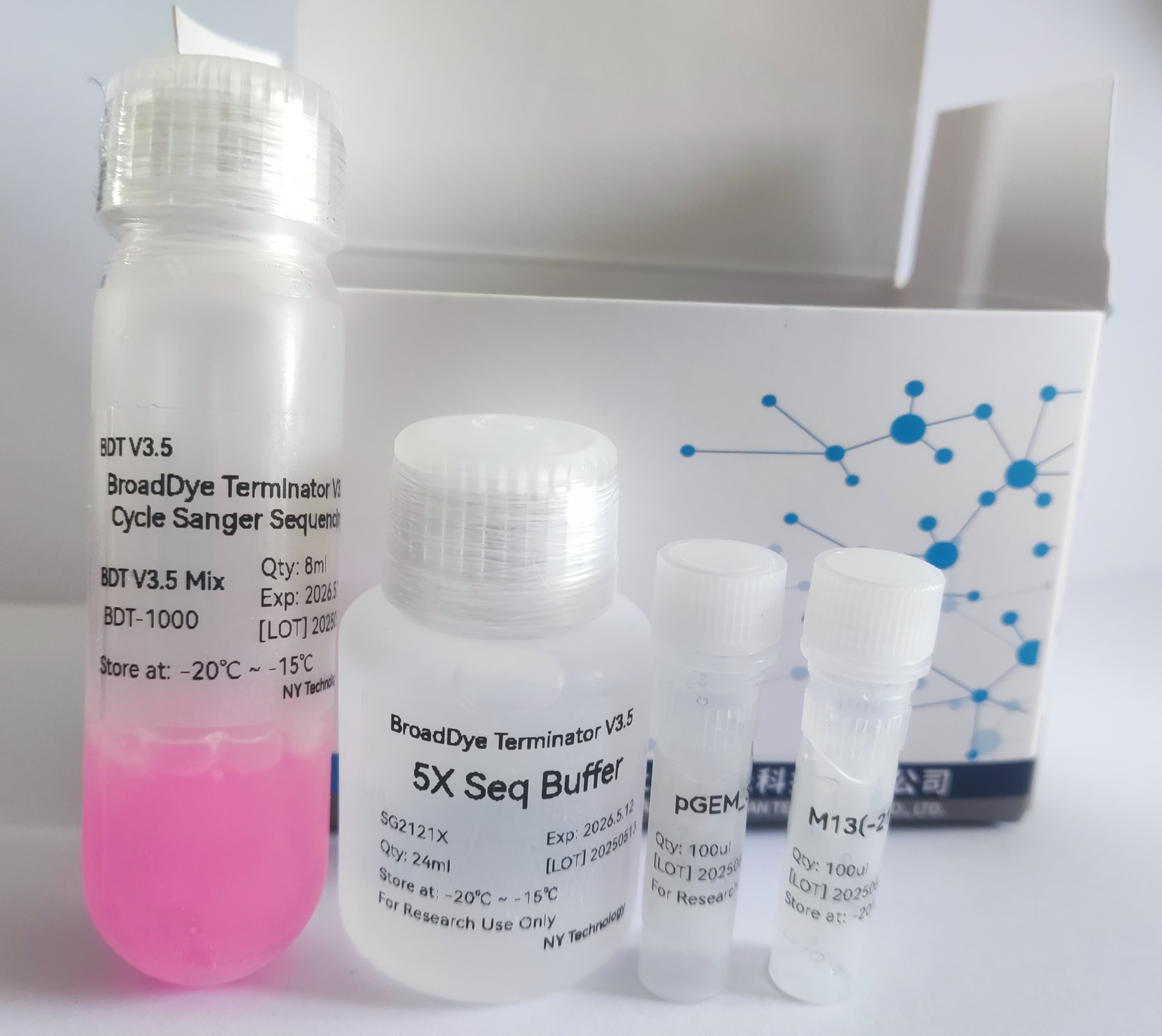 BroadDye Terminator V3.5 Cycle Sequencing Kit （BDT-1000）